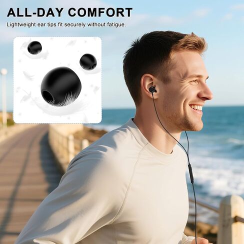 Active Noise Cancelling Earbuds Wired USB C Headphones for iPhone 17 16 15 in Saudi Arabia