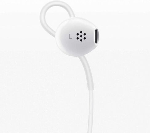 سماعة أذن Google Earbuds السلكية USB-C، ملاءمة مريحة، عناصر تحكم مضمنة، متوافقة مع الهواتف من النوع C - أبيض (البيع بالتجزئة) in Saudi Arabia