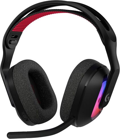 سماعة الألعاب اللاسلكية Logitech G Astro A20 X Lightspeed لأجهزة PS5 وXbox وNintendo Switch/Switch 2 والكمبيوتر الشخصي والبلوتوث وLIGHTSYNC RGB وميكروفون بوم 48 كيلو هرتز - أسود (متجدد) in Saudi Arabia