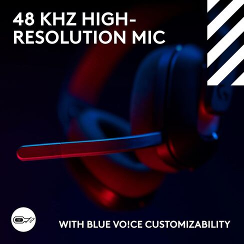 سماعة الألعاب اللاسلكية Logitech G Astro A20 X Lightspeed لأجهزة PS5 وXbox وNintendo Switch/Switch 2 والكمبيوتر الشخصي والبلوتوث وLIGHTSYNC RGB وميكروفون بوم 48 كيلو هرتز - أسود (متجدد) in Saudi Arabia