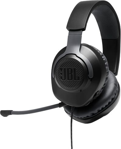 JBL Quantum 100 - سماعات رأس سلكية للألعاب - أسود، كبير in Saudi Arabia