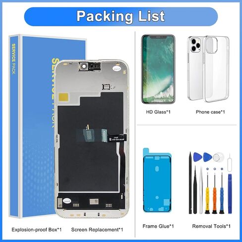 Soft OLED for iPhone 15 Pro Max Screen Replacement 6.7 inch 120hz in Saudi Arabia