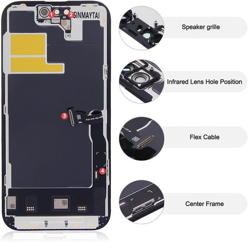 استبدال شاشة OLED ناعمة لهاتف iPhone 14 Pro مقاس 6.1 بوصة 120 هرتز in Saudi Arabia