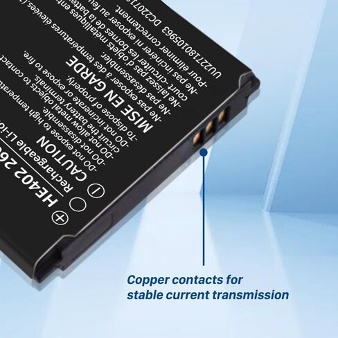 SHENMZ 2600mAh HE402 Battery for Nokia 2780 Flip/AT&T Flex in Saudi Arabia