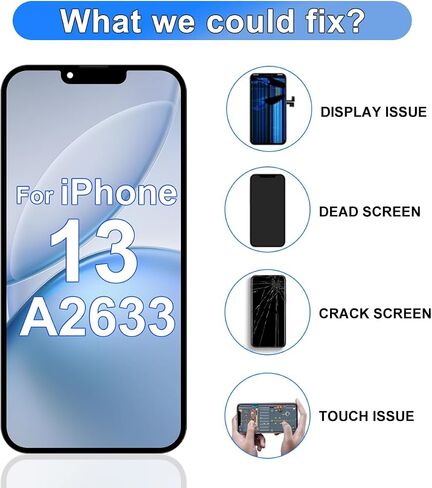 Soft OLED for iPhone 13 Screen Replacement 6.1 inch in Saudi Arabia