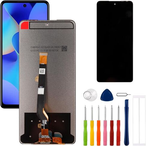 استبدال شاشة LCD جديدة متوافقة مع Tecno Spark 10 Pro KI7 6.8 بوصة مجموعة محول الأرقام لشاشة تعمل باللمس مع مجموعة أدوات الإصلاح in Saudi Arabia