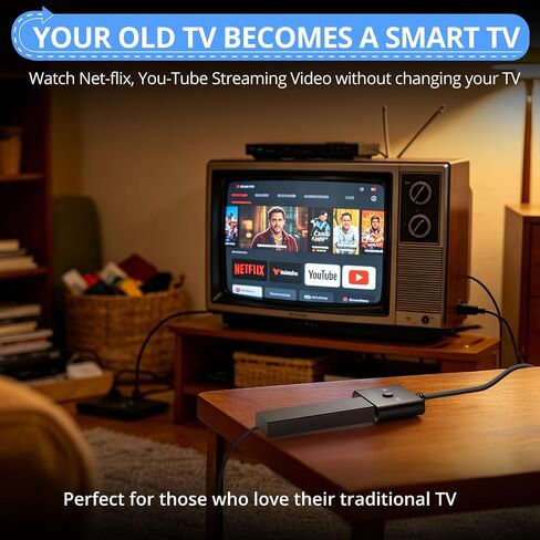 CAMWAY HDMI to RCA Converter for Fire Stick,Roku,Chromecast,Old TV with RCA in Saudi Arabia