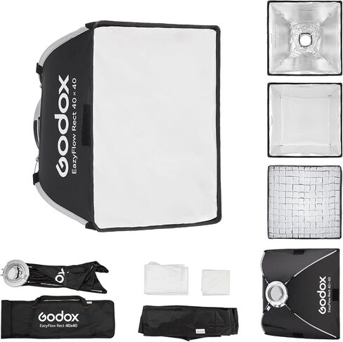 GODOX EazyFlow 150 سم/59 صندوق سوفت بوكس ​​مثمن معدل الإضاءة الاحترافي in Saudi Arabia