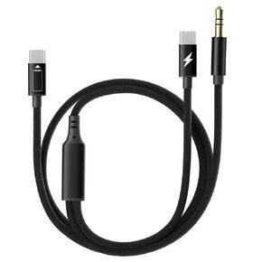 USB C to USB C Charging Cable PD60W, USB Type C to 3.5mm Audio + Fast Charging Cable, 3.5mm Headphone aux Jack Nylon Braided Cord for iPhone 15 Pro Max/Plus iPad Galaxy S24 Ultra Pixel in Saudi Arabia