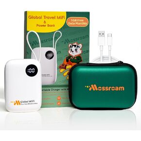 Portable Travel WiFi Router with 1GB Monthly Free Global Data in Saudi Arabia