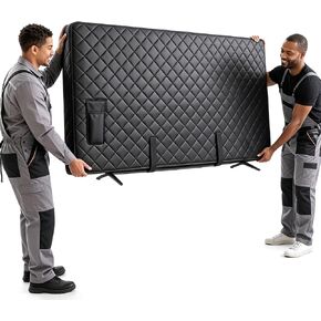 Large Thickened TV Cover for Moving 60"-65" Flat Screen Oxford Foam Filling in Saudi Arabia