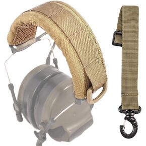 Tactical Headset Cover Advanced Modular Headphone Headband Protection Cover Pad Cushion Wrap in Kuwait