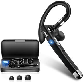 Bluetooth Headset with Mic for Office Wireless Bluetooth Earpiece for Work in Kuwait