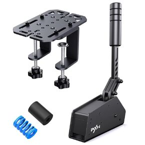 PXN HB S Sim Racing Handbrake,USB Handbrake, Compatible with Windows PC | Alloy Build, 16-Bit Linear Sensor, Adjustable Force & Stroke, Dual-Directional Lever, Spring & Damping, Desk Clamp in Saudi Arabia