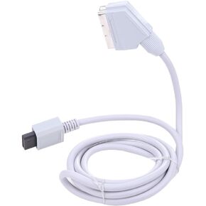 جودة عالية حقيقية RGB سكارت فيديو HD HDTV AV الحبل كابل RGB سكارت الرصاص لنينتندو وي وحدة التحكم لعبة فيديو in Saudi Arabia