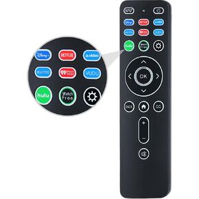 Universal Replacement Remote XRT260 for All Vizio Smart TVs with Shortcut Buttons Disney, Netflix, Video, Hulu, XUMO, VEDU, iHeart Radio and More. in Saudi Arabia