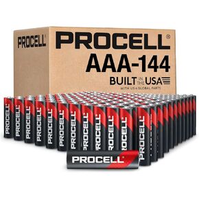 PROCELL AAA Alkaline Batteries, 1.5V Professional Batteries, 144-Count Bulk in Kuwait