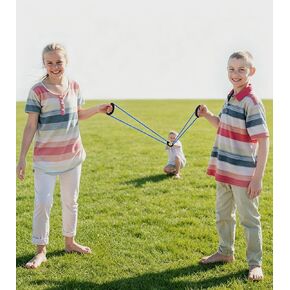 Water Balloon Launcher Slingshot 3 Person Slingshot for Yard Games (blue) in Saudi Arabia