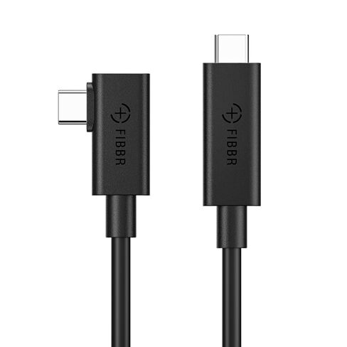 FIBBR Fiber Optic Link Cable with Charging 15FT for Oculus Quest 2/3S/3/Pro3s, Pico 4, PC VR, Steam VR, USB 3.1 5Gbps High Speed Data Cable, Type C Charger Cord for VR Headset Accessories in Kuwait