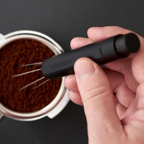 Subminimal Flick WDT Espresso Distribution Tool - Retractable Needle Tamper in Saudi Arabia