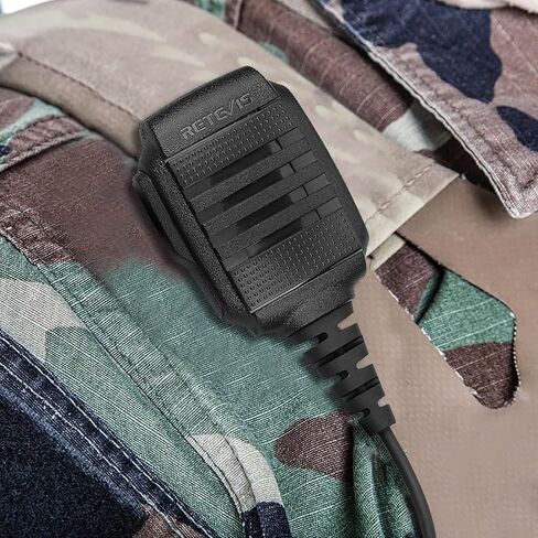 ميكروفون مكبر صوت Retevis Walkie Talkie، ميكروفون كتف مقاوم للماء IP54، عبوتان in Saudi Arabia