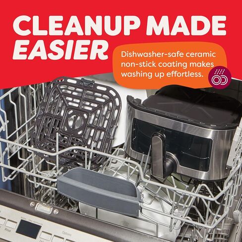 Instant Pot 4QT VORTEX 6-in-1 Mini Air Fryer, Air fry, Bake, Roast, Broil, Dehydrate or Reheat, Stainless Steel, 4 Quarts in Saudi Arabia