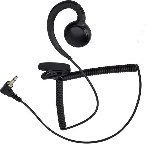 HYS 3.5mm Listen Only Soft Ear Hook Law Enforcement Earpiece in Saudi Arabia
