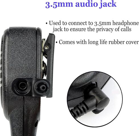 ميكروفون مكبر صوت Retevis Walkie Talkies، 2 دبوس، 1 حزمة in Saudi Arabia