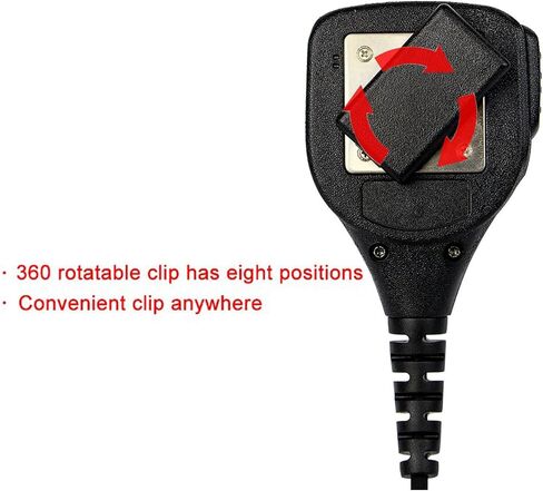 ميكروفون مكبر صوت Retevis Walkie Talkies، 2 دبوس، 1 حزمة in Saudi Arabia