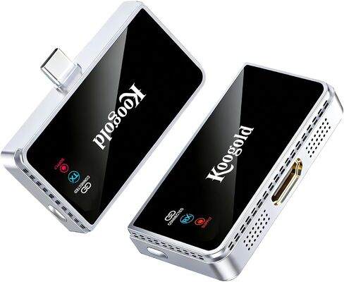 Wireless USB-C Transmitter and HDMI Receiver,1080P@60Hz Display Kit in Saudi Arabia