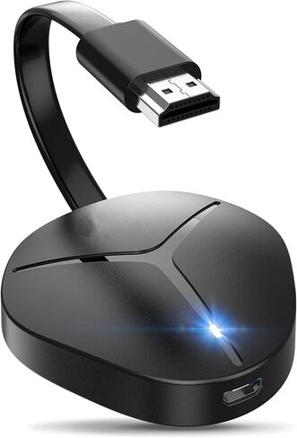 4K Wireless HDMI Display Adapter, Screen Mirroring Dongle for i-Phone, i-Pad, Android, Windows to TV/Projector, Support Airplay, Miracast, DLNA Casting Video & Audio in Saudi Arabia