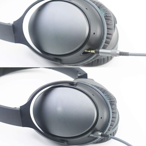 USB C to 2.5mm Audio Cable Compatible with Bose 700, QuietComfort Ultra, QC35 QC35ii QC45 Headphone, Remote Volume Mic Compatible with iPhone, for Android Phone (47, Inches) in Saudi Arabia
