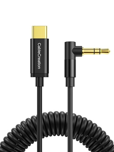 CableCreation USB C to 3.5mm Audio Jack Cable 1.3-4FT, Aux to USB C Cable in Saudi Arabia