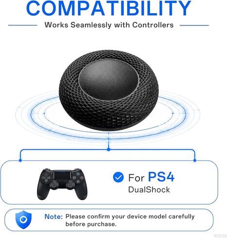 8 Pcs Joystick Replacement Grip Caps for PS4 Controller Anti Slip in Saudi Arabia
