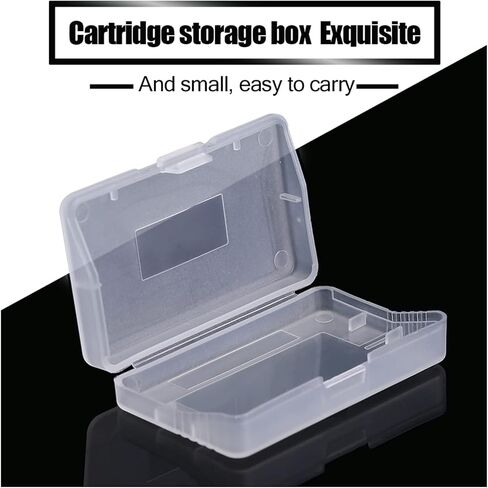 10 Pieces Game Card Cartridge Box, Clear Protection Game Cartridge Box Clear Dust Cover Cartridge Game Box Storage Box for Game in Saudi Arabia