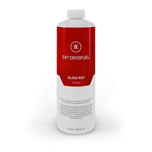 EKWB EK-CryoFuel Premix PC Coolant, 1000mL, Blood Red in Saudi Arabia