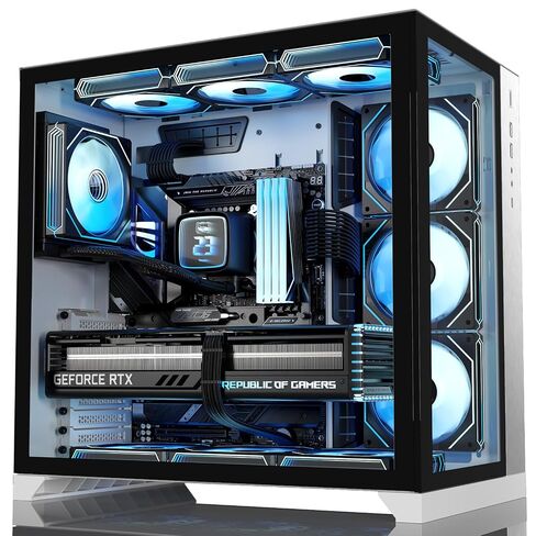 120MM CPU Liquid Cooler with Digital Display Pump,AIO CPU Water Cooler,120mm ARGB PWM Fans,28 Led Besds,LGA 1700/1200/115X/1366/775&AM5/AM4 in Saudi Arabia