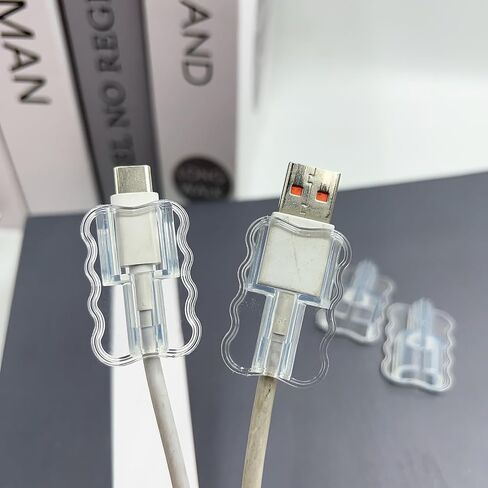 Cute Owl USB C Cable Protector Cover Decorative Charging Cable Accessory Cartoon Wire Guard for Phone Charger Cord in Saudi Arabia