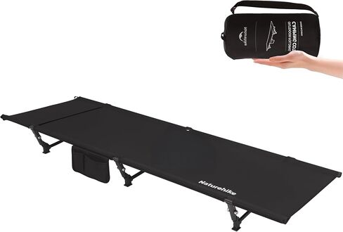 Naturehike ArmyWild Folding Camping Cot Height Adjustable Ultralight Backpacking Cot Portable Camping Bed for Camping Hiking Travel Home in Saudi Arabia