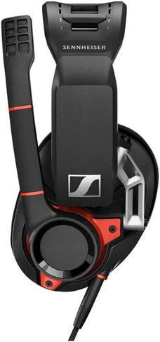 EPOS I Sennheiser GSP 600 - سماعة رأس سلكية مغلقة للألعاب الصوتية، ميكروفون عازل للضوضاء، عصابة رأس قابلة للتعديل مع ضغط اتصال قابل للتخصيص، تحكم في مستوى الصوت، للكمبيوتر الشخصي + Mac + Xbox + PS4، Pro in Saudi Arabia