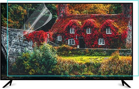 50 inch Anti Glare TV Screen Film with Blue Light Filter, Glare Reducer for TV, Indoor Outdoor Anti Glare Shield in Saudi Arabia