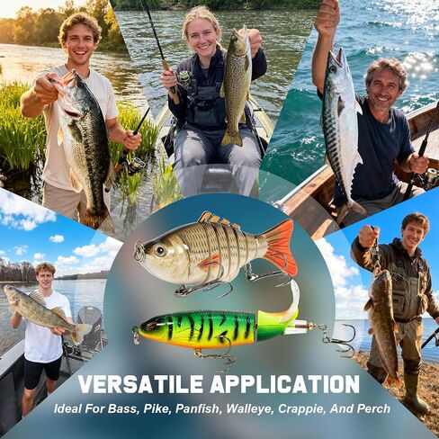 Mixed Bass Fishing Lures, Swim baits & Whopping Plopping Lures in Saudi Arabia