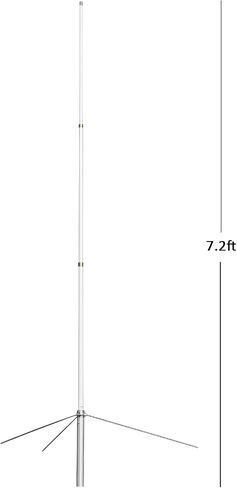 HYS Amateur Dual Band 2m/70cm Base Station Antenna, 5.5/8.5DBi Outdoor Pre-Tuned 144Mhz/430Mhz Heavy-Duty 200W 7.2ft Fiberglass Antenna with UHF-Female(SO239) Connector in Saudi Arabia