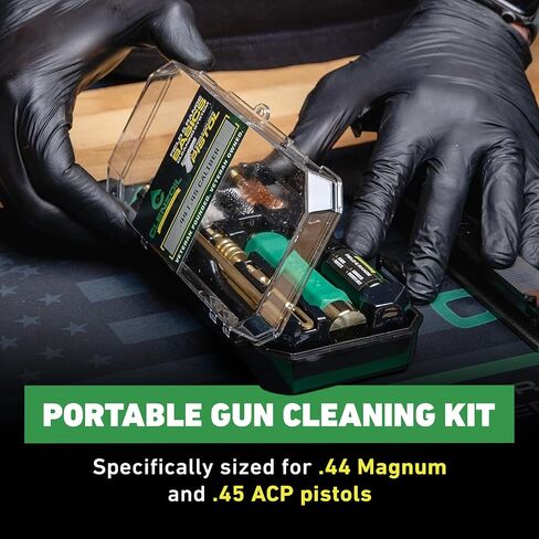 Clenzoil .44 Mag & .45 Cal Gun & Pistol Cleaning Kit with Oil & CLP in Saudi Arabia