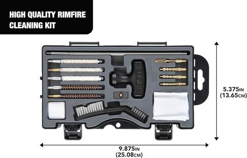 Allen Company Ruger Cleaning Kit with Case - Rimfire .22 Cal Rifle and Handgun - 16-Piece - Gun Accessories for Men and Women in Saudi Arabia