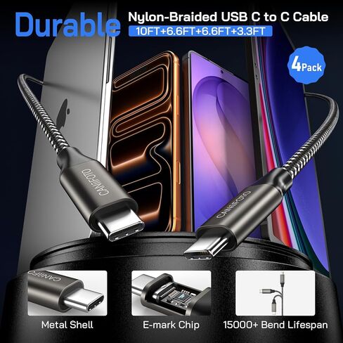 65W Super Fast Charger Type C, 3-Port USB C Fast Charger PPS/PD/QC Block in Saudi Arabia