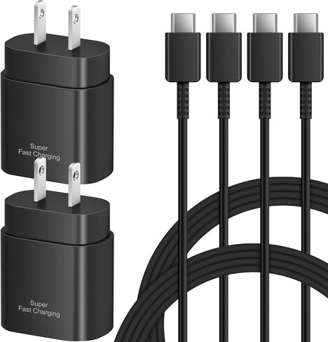 Type C Charger Fast Charging, Samsung 25W USB C Fast Wall Charger Block in Saudi Arabia