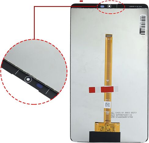 for Samsung Galaxy Tab A11 2025 X133 X135G SM-X133 X135 SM-X135G LCD Display Touch Panel Screen Digitizer Assembly Replacement Black 8.7",Not Fit SM-X130 in Saudi Arabia