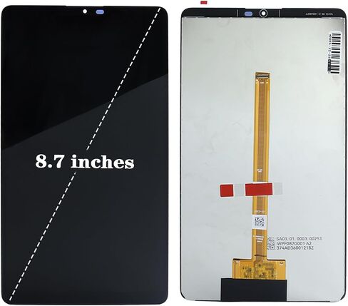 for Samsung Galaxy Tab A11 2025 X133 X135G SM-X133 X135 SM-X135G LCD Display Touch Panel Screen Digitizer Assembly Replacement Black 8.7",Not Fit SM-X130 in Saudi Arabia