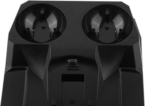Fast Charging Dock 4 in 1 Dual LED Indicators Organized Design for PS Move P S4 Controller Accessories in Saudi Arabia
